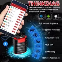 Nuova Versione THINKDIAG Lettore di Codici OBD2 Universale con 1 Anno di Aggiornamenti Gratuiti e Supporto Completo per Codici di Errore Diagnostici