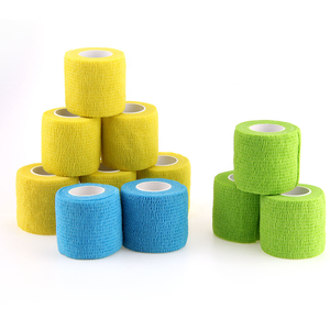 <span class=keywords><strong>Bandage</strong></span> respirant léger auto-adhésif élastique non tissé CE certifié pour le <span class=keywords><strong>pouce</strong></span> et les doigts, idéal pour le sport, vente en gros, 5 cm - Product Image 1