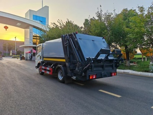 Camión de Basura <span class=keywords><strong>Compactador</strong></span> Huili de 7cbm, 4x2, Nuevo, <span class=keywords><strong>Manual</strong></span>, Diésel, Multifuncional, Transporte Urbano, Emisión Euro 5, 1-5T - Product Image 6