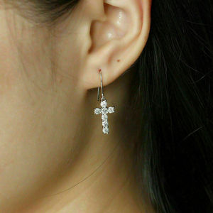 Eleganti Orecchini Pendenti Scintillanti per Donne, Gioielli alla Moda - Product Image 4