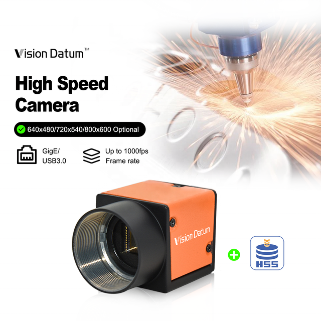 High Speed 300fps 500fps 1000fps USB3.0/GigE Vision Precise Welding Inspection Camera for Deep Learning Positioning