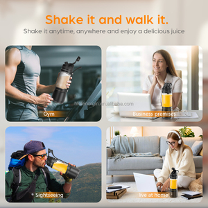 Licuadora Personal Portátil de Diseño Original de Fábrica, Vaso Mezclador de 700 ml, 220 W de Alta Potencia, Recargable Tipo-C - Product Image 5