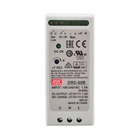 Mean Well DRC DIN Rail AC-DC Charger 60-100W 13.8V 27.6V Battery Power Supply DRC-60B DRC-100A for Security System Door Access