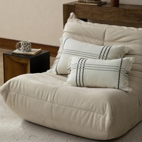 Housse de coussin lombaire à rayures tissées tons neutres style bohème avec franges, pour mariage, fête, décoration intérieure, promotion, lavable en machine