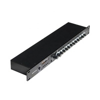 Sool1u — mixeur Audio professionnel, 3 micro, Phantom Power, 19 pouces, préamplificateur à monter sur rack, avec lecteur multimédia, USB BT, PAS-1524