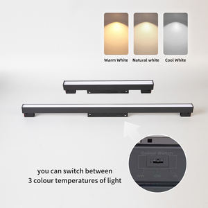 Rail lumineux magnétique LED avec température de couleur CCT réglable, design moderne, interrupteur à cadran dimmable, <span class=keywords><strong>luminaire</strong></span> - Product Image 1