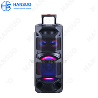 Speaker OEM/ODM 10 Inch Speaker Pesta Kotak DJ Speaker Aktif Amplificada HS-TS10V6