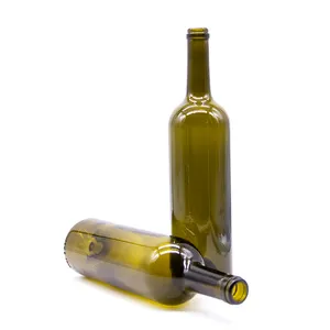 187ml vin rouge Suppliers-Bouteille de vin en verre avec bouchon à vis, 375ml 750ml 1500ml, imprimé personnalisé, 10 pièces