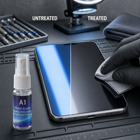Protecteur d'écran liquide transparent de qualité industrielle A1, nano micro-silice, céramique modifiée invisible, anti-rayures