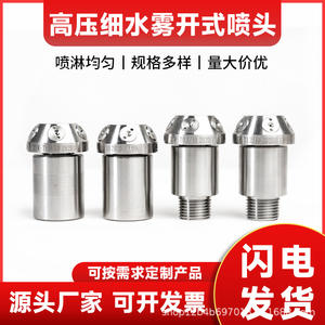 Boquilla Atomizadora de Acero Inoxidable Danno Tipo XW-T, Enfriamiento Centrífugo Tipo Paraguas, Eliminación de Polvo - Product Image 5