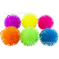 Vente en gros de balles anti-stress écologiques en TPR de 13 cm, tentacules extensibles, balles gonflables, jouets anti-stress, balles à presser