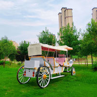 Calèche de luxe Victoria pour mariages et tourisme en zone touristique – Vente en gros