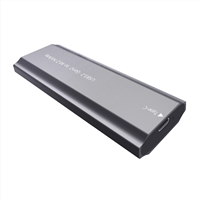 Box esterno per SSD M.2 NVMe SATA Dual Protocol USB 3.1 3.2 Gen 2 10Gbps PCIe SATA NGFF M2 Type-C