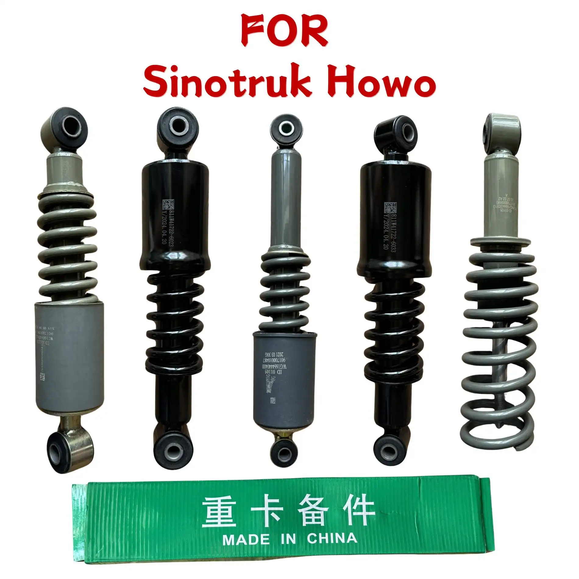 Use Sinotruk Howo WG9725680014 SHACMAN DeLong truck body parts cab shock absorber howo dump truck shock absorber