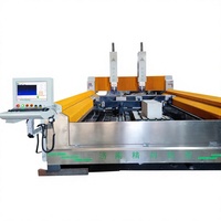 Machine de gravure sur pierre haute efficacité JK-2020 15 kW 380 V avec pompe à moteur haute précision pour granit, marbre, blocs de pierre de carrière et carreaux