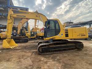 Excavadora de pc200-6e japonés Komatsu pc200-7, pc200-8 de alta calidad, pc200-6, 20ton, hidráulica - Product Image 2