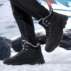 <span class=keywords><strong>Botas</strong></span> de Invierno <span class=keywords><strong>para</strong></span> Senderismo, Populares Zapatos de Invierno <span class=keywords><strong>para</strong></span> Exteriores, Engrosadas, Resistentes al Desgaste, Antideslizantes, <span class=keywords><strong>Botas</strong></span> de Nieve Cálidas de Caña Alta <span class=keywords><strong>para</strong></span> <span class=keywords><strong>Hombre</strong></span> - Product Image 3