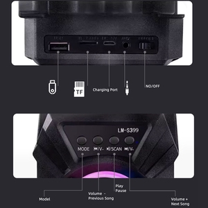 <span class=keywords><strong>3</strong></span> inch Loa di động Đảng không dây RGB ánh sáng <span class=keywords><strong>Bluetooth</strong></span> Loa ngoài trời Đảng <span class=keywords><strong>mini</strong></span> Loa thông minh - Product Image 5