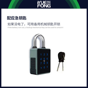 กุญแจล็อคอัจฉริยะ Yuefeng รุ่น DBT55C ทำจากอลูมิเนียมอัลลอยด์ ปลดล็อคด้วยรหัสผ่าน สำหรับใช้ในคลังสินค้า - Product Image 4