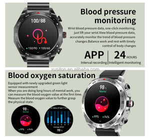 Nuevo Reloj Inteligente de Moda 2024 T95 <span class=keywords><strong>2</strong></span> en <span class=keywords><strong>1</strong></span> con Llamadas Bluetooth, Monitor de Frecuencia Cardíaca, Presión Arterial, Reloj Inteligente Deportivo con Auriculares - Product Image 3