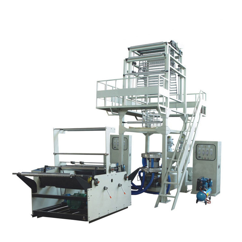 SJ-B HDPE LDPE PE высокоскоростная автоматическая пластиковая пленка дуя машина