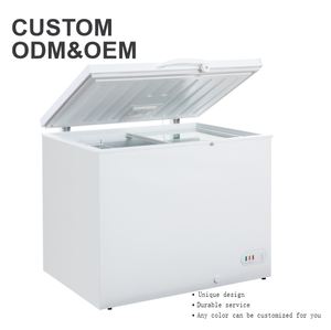 Xiangming raffreddamento rapido due porte 115l Congelateur <span class=keywords><strong>congelatore</strong></span> <span class=keywords><strong>orizzontale</strong></span> per la conservazione della carne in ristorante - Product Image 1