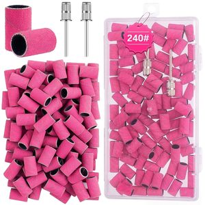 Bandas de lijado EMERY <span class=keywords><strong>para</strong></span> taladro de uñas, grano 180, 300 Uds., manicura, pedicura, cuidado, taladro de uñas, accesorios <span class=keywords><strong>para</strong></span> máquina - Product Image 1