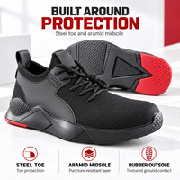 Chaussures de sécurité personnalisées à embout d'acier, respirantes, en maille, résistantes à la perforation, basses, à lacets, pour l'été, semelle en caoutchouc, vente en gros