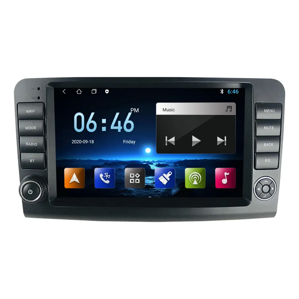 2Din Android11 9inch auto stereo Car Video Player radio For Mercedes Benz ML GL ML280 W164 ML350 ML500 GL320 X164 GL350 GL450