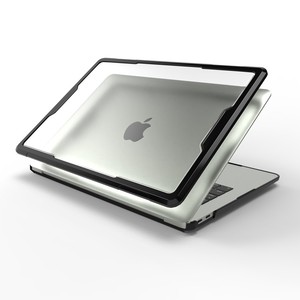 Funda de ordenador portátil TPU + PC a prueba de golpes para MacBook con valla de refrigeración y almohadillas antideslizantes resistente a los arañazos antihuellas dactilares - Product Image 1