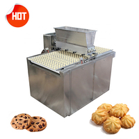 Nouvelle ligne de production de biscuits mini semi-automatique à petite échelle certifiée CE pour machine à fabriquer des biscuits, four de boulangerie, prix d'usine