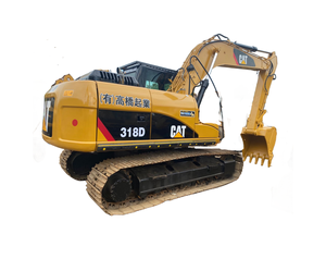 Excavadora de gatos 318D, maquinaria de construcción importada de Japón, EPA, ingeniería, a la venta en Shanghai - Product Image 1