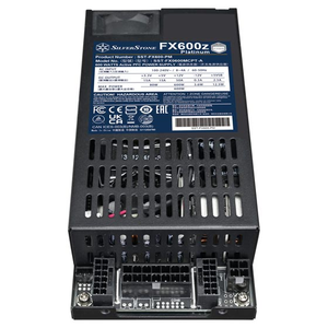 Fuente de Alimentación SilverStone FX600z Platinum Cybenetics de 600W, Totalmente Modular, Flex ATX, Certificación 80 Plus, Ventilador Silencioso de 120mm, para Escritorio - Product Image 4