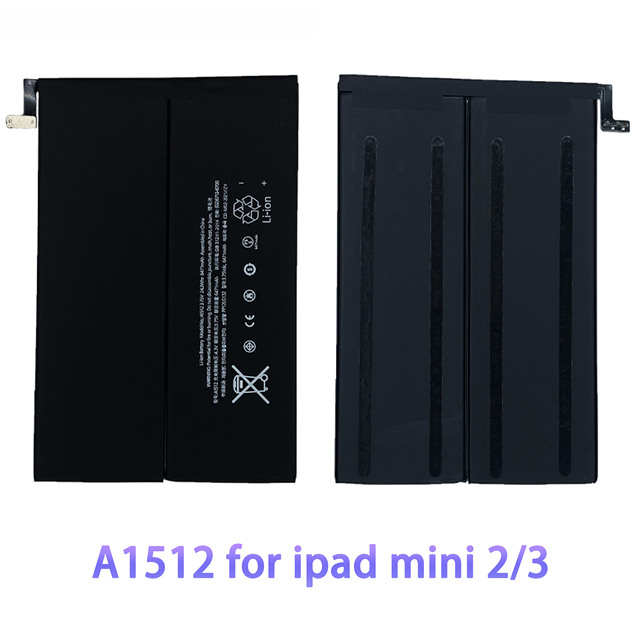Wholesale High Quality A1512 6471mAh Battery for iPad Mini 2/3 Rechargeable Li-ion Polymer ipad Tablet Batteries