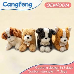 Juguete de Peluche Realista de Cachorro, Surtido, Venta al por Mayor de Fábrica, Juego de Regalo Personalizado OEM para Niños, Colección para Amantes de Mascotas, Cumpleaños - Product Image 1