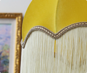 <span class=keywords><strong>Lampada</strong></span> <span class=keywords><strong>a</strong></span> <span class=keywords><strong>Sospensione</strong></span> <span class=keywords><strong>Vintage</strong></span> con Frange, Lampadario Decorativo Retrò con Nappine per Soggiorno, Sala da Pranzo, Hotel - Product Image 4