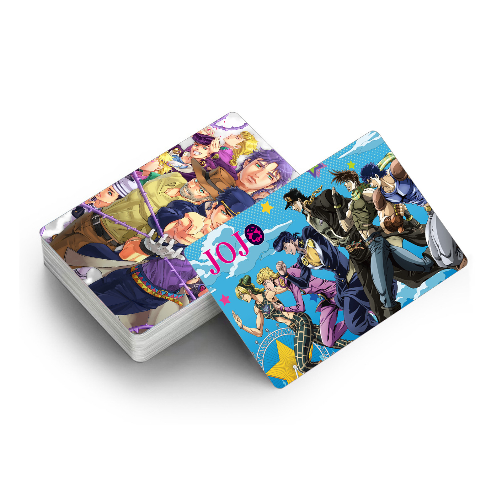 Manufacturer 2 Styles 60pc/box JoJo's Bizarre Adventure Lomo