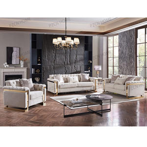 أريكة مع وسادات من Canapes De Salon - Product Image 1