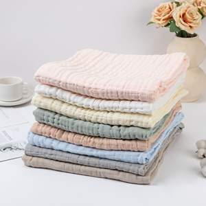 Di alta qualità cotone organico 100% 6 strati di mussola di garza <span class=keywords><strong>coperta</strong></span> per <span class=keywords><strong>neonato</strong></span> fasciatura asciugamano per bambini <span class=keywords><strong>coperta</strong></span> di mussola - Product Image 4