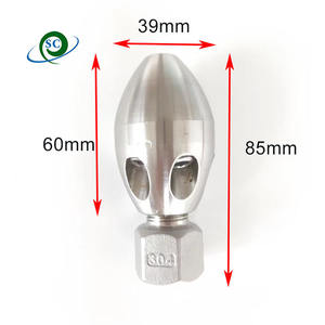 หัวฉีดล้างท่อแรงดันสูง หัวฉีดล้างท่อแบบไหลแรง - Product Image 2