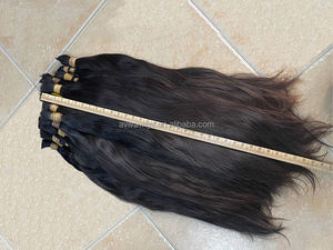 Extensiones de Cabello Humano 100% Virgen Remy Real Sin Procesar de un Solo Donante al por Mayor, Cutícula Completamente Alineada, Cabello Natural en Bruto - Product Image 2