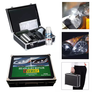 Kit de Restauración de <span class=keywords><strong>Faros</strong></span> con Polímero, Líquido Limpiador <span class=keywords><strong>para</strong></span> Lámparas de Coche, Pulidor y Revestimiento <span class=keywords><strong>para</strong></span> <span class=keywords><strong>Faros</strong></span> - Product Image 2