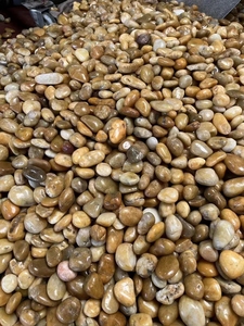 Guijarro blanco <span class=keywords><strong>Piedra</strong></span> natural Pulido Color mezclado <span class=keywords><strong>Piedra</strong></span> de Río decorativa Guijarro - Product Image 6