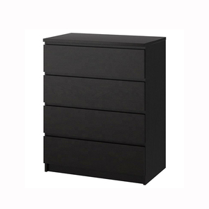 Rustic Oak Wooden Chest <strong>Drawer</strong> Cabinet Set Black Beige White Gloss <strong>Side</strong> <strong>Table</strong> Panel Style <strong>Drawers</strong> for Bedroom Home Hotel Use - Product Image 5