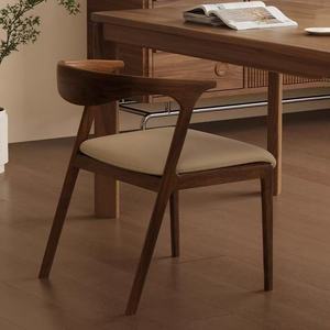 <span class=keywords><strong>Sedie</strong></span> da Pranzo <span class=keywords><strong>Moderne</strong></span> con Telaio in <span class=keywords><strong>Legno</strong></span> Massello e Rivestimento in Pelle per Sala da Pranzo, <span class=keywords><strong>Cucina</strong></span> e Tavolo - Product Image 4