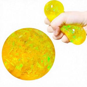 Balles Squishy en PU en gros avec perles colorées ADN, jouet anti-stress et anxiété pour garçons et filles - Product Image 4
