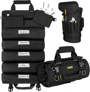 Free sample Hot Selling Easy Carrying Large Wrench <b>Roll</b> Handy Small <b>Tools</b> Tote Carrier Foldable <b>Tool</b> Organizer <b>Tool</b> <b>Roll</b> up Bag - Product Image 5