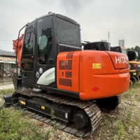Excavator Bekas Hitachi ZX70 PLC 6.8 Ton Crawler Model 2024 dengan Komponen Inti Bersertifikat (Gearbox Bearing) Dijual