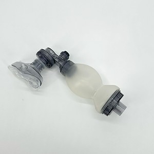 Resucitador de Silicona Transparente de Larga Duración y Múltiples Tamaños para Primeros Auxilios Hospitalarios, Dispositivo de Rescate Manual con Fuente de Alimentación, Bolsa <span class=keywords><strong>Ambu</strong></span> - Product Image 5