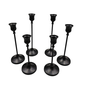 Portacandele Moderno in Metallo Dorato Stile Nordico per Matrimoni, Natale, Pasqua - <span class=keywords><strong>Candelabri</strong></span> Alti e Resistenti per Arredamento Casa - Product Image 3
